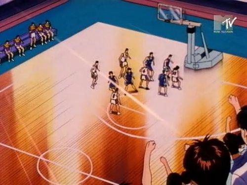 Otaku Gallery  / Anime e Manga / Slam Dunk / Screen Shots / Episodi / 063 - Scontro al vertice tra Kainan e Ryonan / 161.jpg